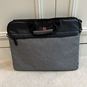 Wenger Swiss Gear 16" Laptop Computer Case Shoulder Bag Carry-On Briefcase Black